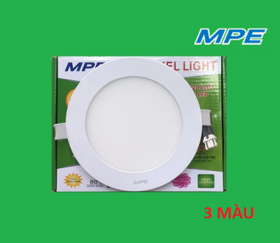 Led Panel tròn âm MPE RPL-6/3C (3 màu)